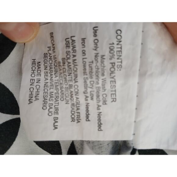 MCM 2 Bed Pillowcases 20x26 Black Brown Geo Circle Lattice Thick Quilted Modern - Picture 16 of 16